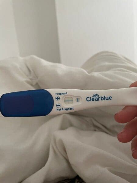 Clear blue faint positive test | Mumsnet