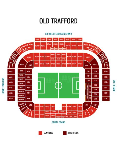 Old Trafford Seating Plan, Tickets & Events | Seat Compare | W202, W205