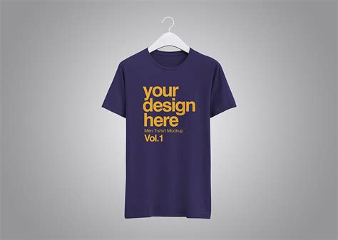 Realistic T-Shirt Free Mockup