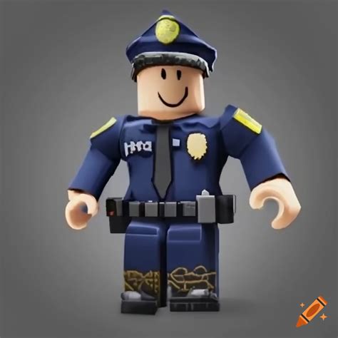 Roblox police department gfx on Craiyon