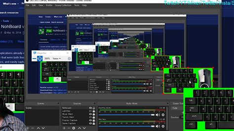 Keyboard overlay addition to your stream. (OBS/SLOBS/Nohboard) - YouTube