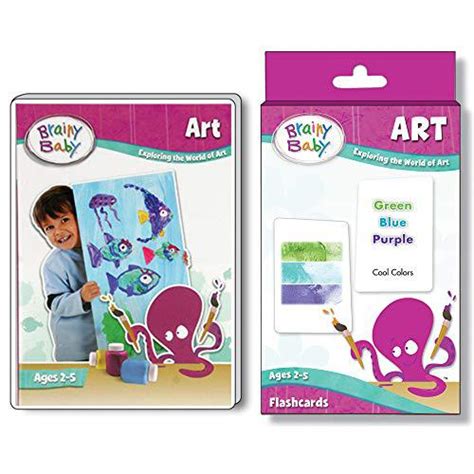 Brainy Baby® brainy baby art dvd and art flashcard set: exploring the ...