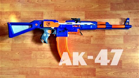 [REPLICA] Nerf AK-47 | Stryfe Mod / 3D printed attachment by TERIN - YouTube