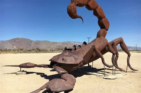 Metal Sculptures in Borrego Springs – Viet Kitchen Blog