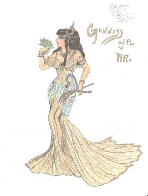 Goddess Set - Goddess of the Nile by CATtheMinion on DeviantArt