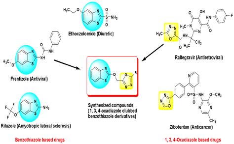 Drug based designing of 1, 3, 4-oxadiazole derivatives | Download Scientific Diagram