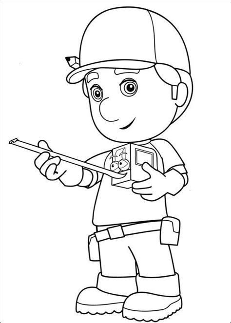 Handy Manny Tools Coloring Pages at GetDrawings | Free download