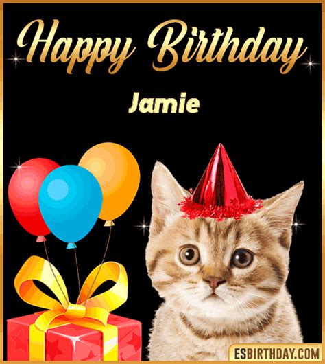 Happy Birthday Jamie GIF 🎂 Images Animated Wishes【28 GiFs】