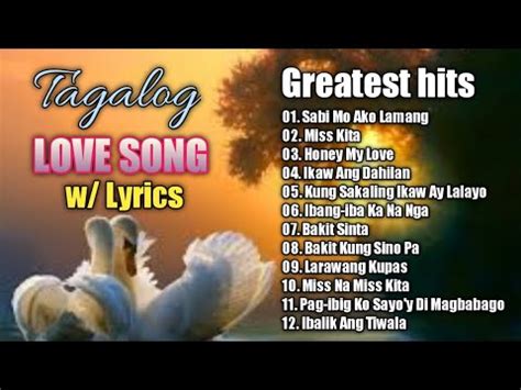 Best Tagalog Love Songs 70's 80's 90's With Lyrics Playlist - Nonstop ...