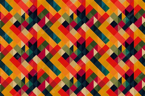 Premium Photo | Colorful abstract geometric background