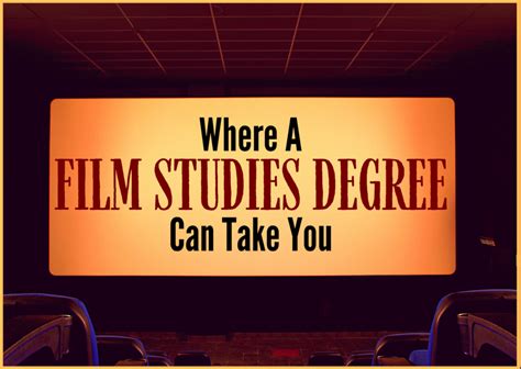 Where a Film Studies Degree Can Take You - College Cliffs