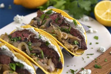 Flat Iron Steak Tacos Recipe - Mind Over Munch