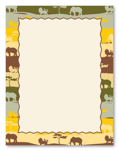 Free African Borders, Download Free Clip Art, Free Clip Art on Clipart Library | Safari theme ...