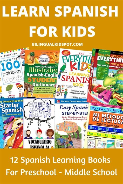 Spanish Learning Books for Kids - Bilingual Kidspot