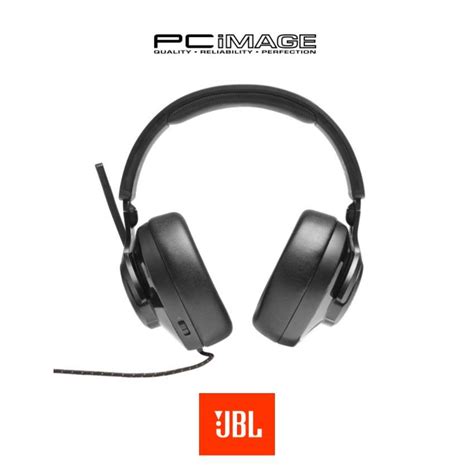 JBL Quantum 300 Hybrid Wired Over-Ear Gaming Headset With Flip-up Mic ...