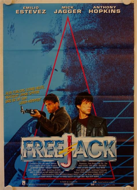 Freejack original release german movie poster