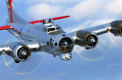 Download Aircraft Boeing Military Boeing B-17 Flying Fortress Wallpaper