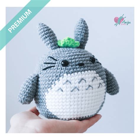 Totoro crochet pattern amigurumi - English pattern - Amigu World