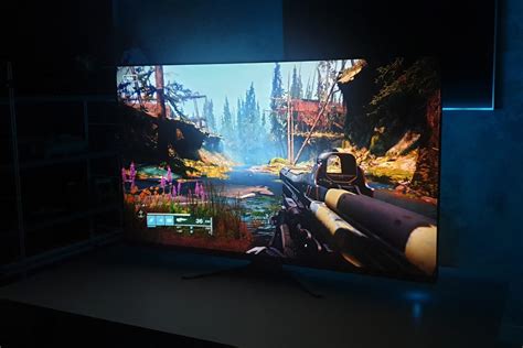 Alienware 55 OLED Gaming Monitor Review | Trusted Reviews