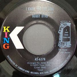 BOBBY BYRD - I KNOW YOU GOT SOUL / IT'S I WHO LOVE YOU - KING アフロジュース│大阪心斎橋の中古レコード店、買い取り・トレードも随時受付中！