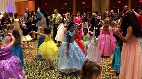 Dancing with the Princesses at the Princess Ball - Part 1 - YouTube