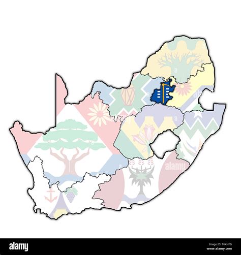 Map of gauteng hi-res stock photography and images - Alamy