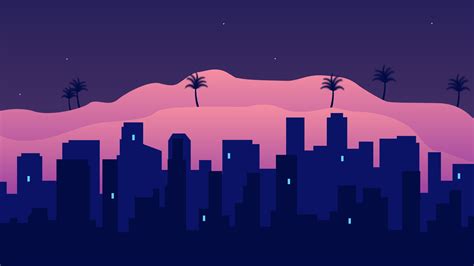 Aesthetic city wallpaper 4k