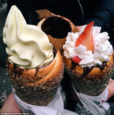 Donut Ice Cream Cones are the latest food porn trend | Daily Mail Online