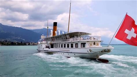 Lake Geneva cruise from Montreux to Lausanne - YouTube