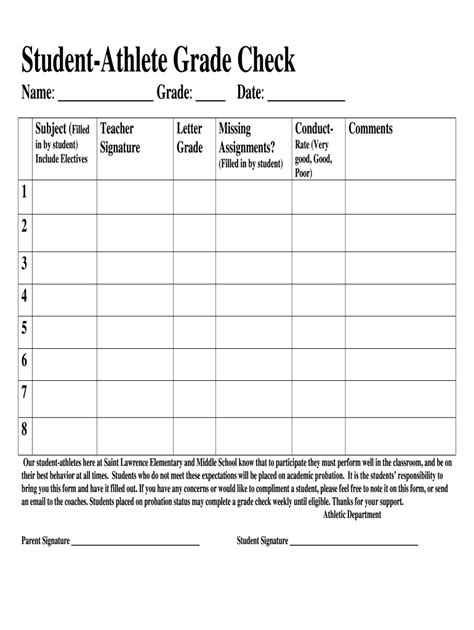 Grade Check Form - Fill Online, Printable, Fillable, Blank | pdfFiller