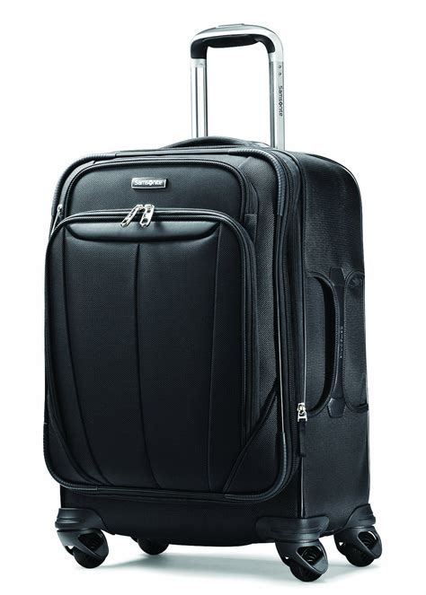 Samsonite Luggage Silhouette Sphere Expandable 21 Inch Spinner, Black ...