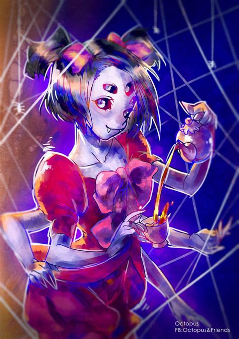 Muffet, by Mhtoctopus | Muffet undertale, Undertale cute, Undertale fanart