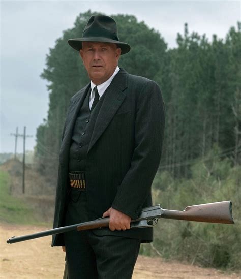 Kevin Costner as Frank Hamer in The Highwaymen » BAMF Style