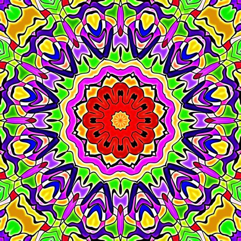 Colorful Kaleidoscope Free Stock Photo - Public Domain Pictures