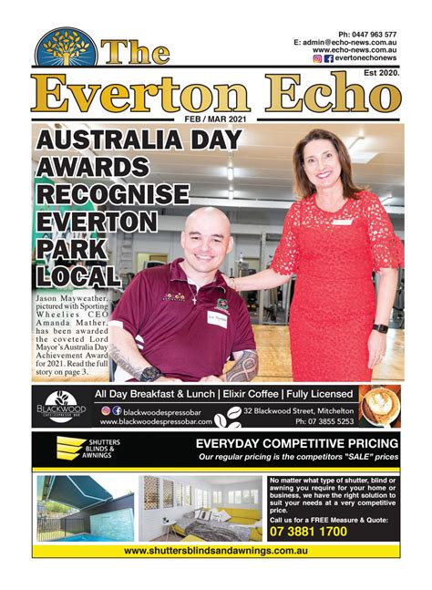 The Everton Echo Community Newspaper - Feb/Mar 2021 by Echo News - Issuu