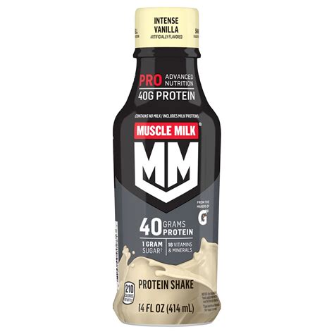 Muscle Milk Pro Series Intense Vanilla Non Dairy Protein Shake - Shop Diet & Fitness at H-E-B