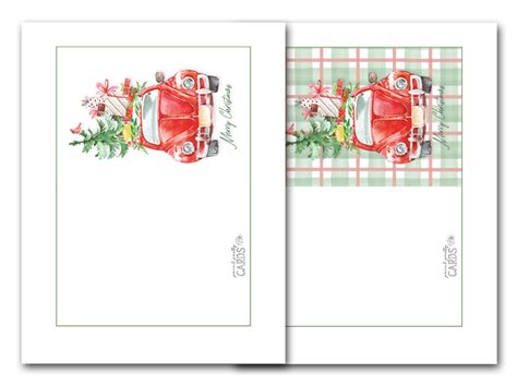 Free Printable Christmas Cards | Print Pretty Cards