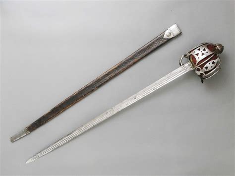 Scottish Basket Hilted Sword circa 1730 to 1740 – Alban Arms & Armour