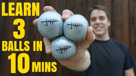 HOW TO JUGGLE 3 BALLS - Tutorial - YouTube