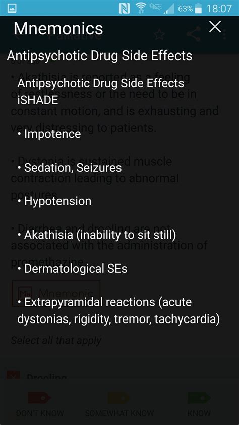 Antipsychotic medication side effects mnemonic. | Pharmacology nursing, Nursing school tips ...