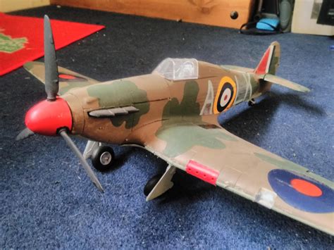 And my latest build... Another airfix kit, a 1/24 scale Hawker Hurricane : r/modelmakers