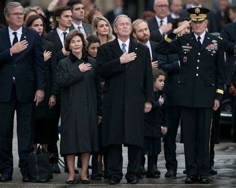 George H.W. Bush Funeral: See All Memorials And Tributes (Photos ...