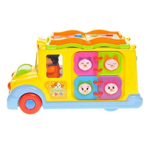 Interactive School Bus Toy With Flashing Lights & Sounds - Walmart.com