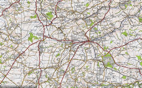 Historic Ordnance Survey Map of Midsomer Norton, 1946