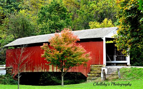 Covered Bridge in Parke County Indiana | Covered bridges, Places to go ...