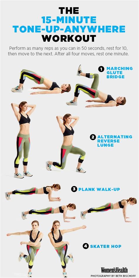 Eliminate excuses and boost your metabolism with this 15 minute workout – Artofit