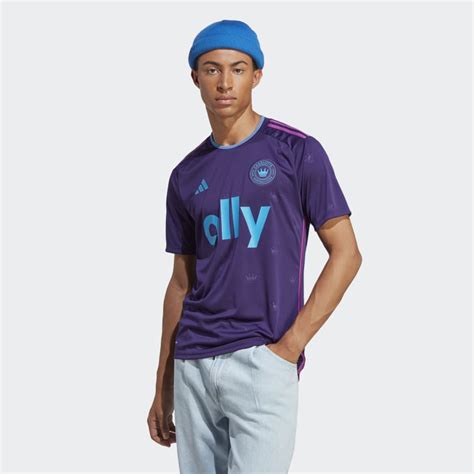 adidas Charlotte FC 23/24 Away Jersey - Purple | Free Shipping with adiClub | adidas US