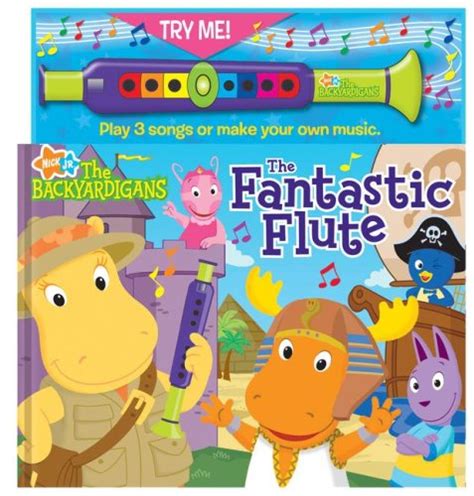 Nick Jr. The Backyardigans The Fantastic Flute Storybook and Flutaphone | Amazon.com.br