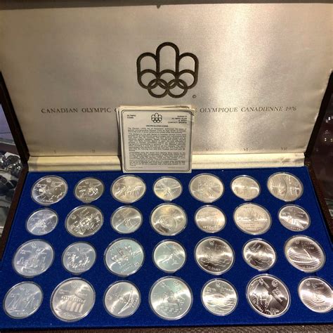 1976 Olympic Silver Coin Set | Buy silver coins, Silver coins, Coin set