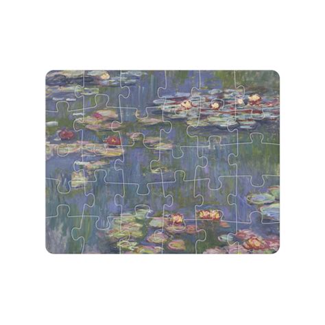 Custom Water Lilies by Claude Monet Jigsaw Puzzles | YouCustomizeIt